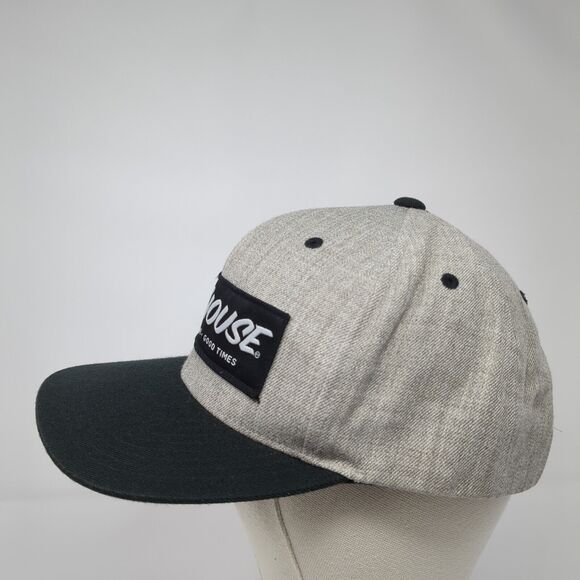 Fast House Speed Style Good Times Snapback Hat Gray OS Adjustable Embroidered - Picture 3 of 9